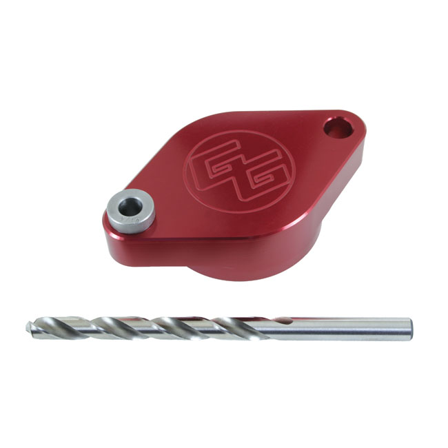 Jims Exhaust Stud Drill Plate For Harley And Buell